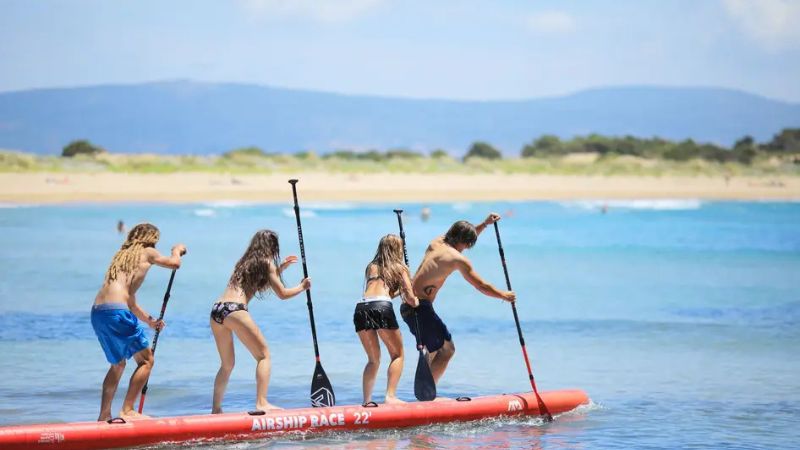 AQUA MARINA AIRSHIP RACE PADDLEBOARDY.CZ LIDI NA VODE PADLUJI